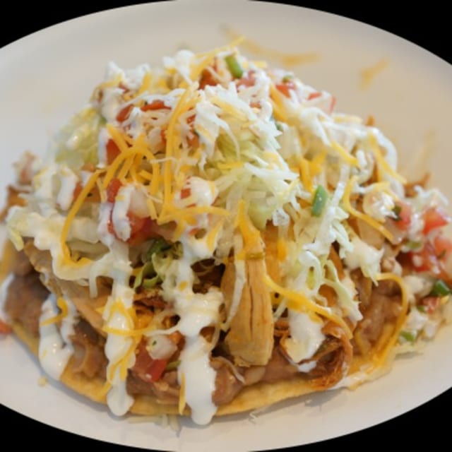 Chicken Tostada.
