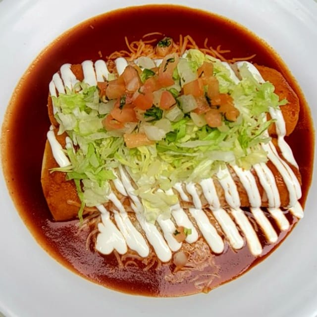 Side 2 Beef Enchiladas.