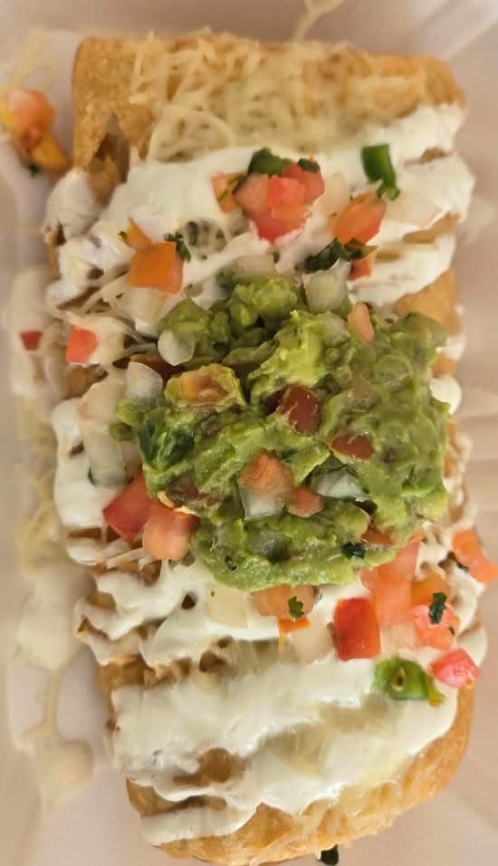 Carne Asada Chimichanga.